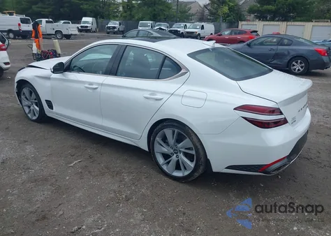 2023 Genesis G70 Sport Advanced/Sport Prestige from USA, damaged, VIN KMTG54TE5PU135106